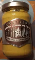 Moutarde curry et noix de coco