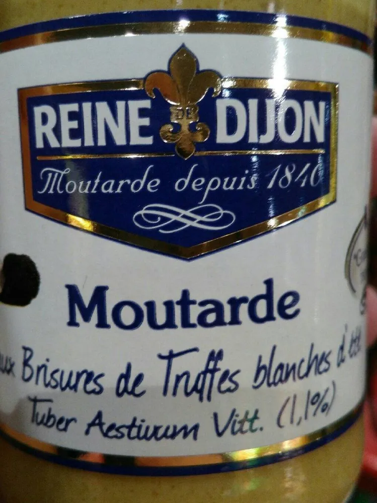 Moutarde aux brisures de truffes blanches d'été