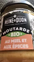 Moutarde Bio au miel et épices
