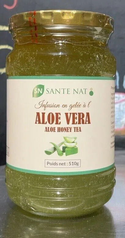 Infusion en gelée à l’aloe vera