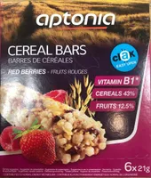 Cereal Bars red berries