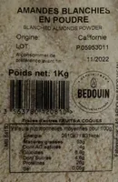Amandes en poudre