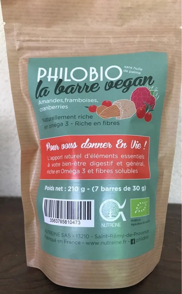 Philobio barres Vegan