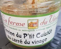 Terrine du p'tit cuistot au carré du vinage