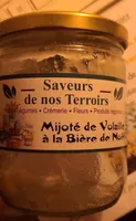 Mijoté de volaille à la bière de Noël