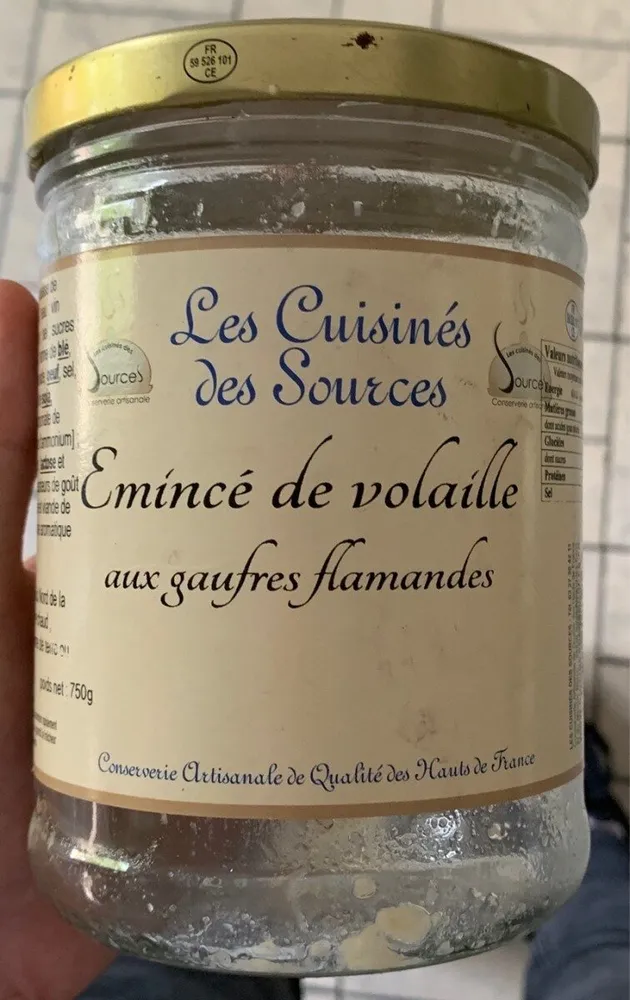 Emince de volaille