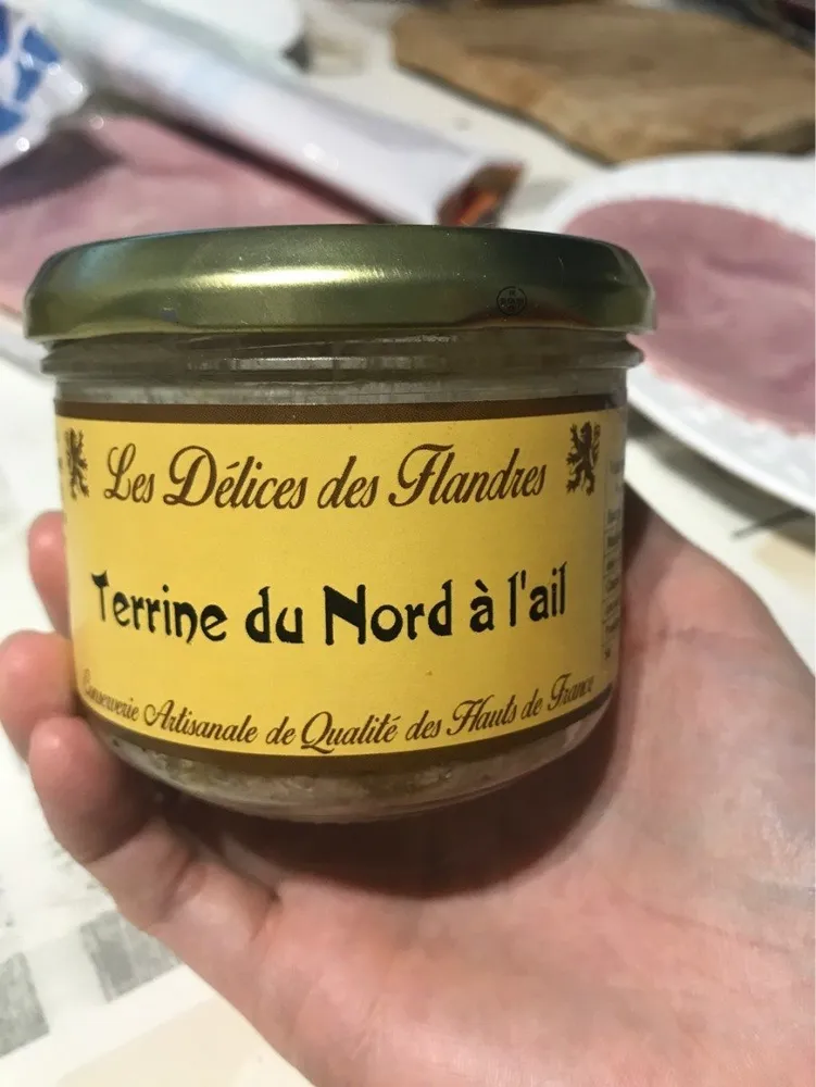 Terrine du Nord à l'ail