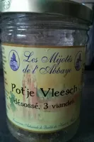Pot´je vleesch désossé, 3 viandes