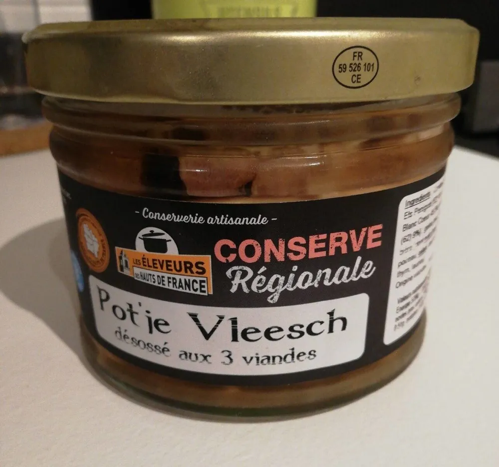 Pot'je vleesh désossé aux 3 viandes