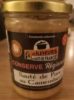 Sauté de porc au camembert