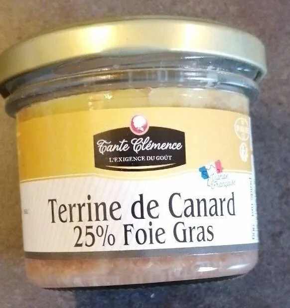 Terrine de canard 25 % foie gras