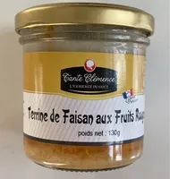Terrine de faisant aux fruits rouges