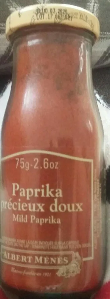 Paprika précieux doux