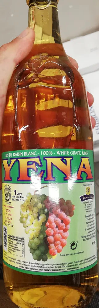 Jus De Raisin Blanc Yéna L