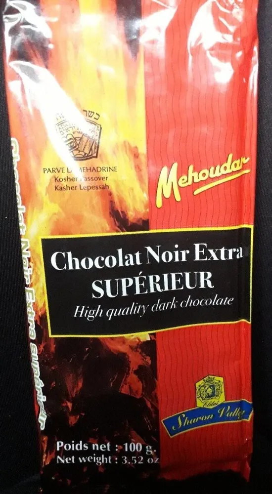Chocolat noir extra supérieur