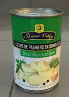 Coeurs de palmiers en rondelles
