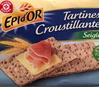 Tartines croustillantes Seigle