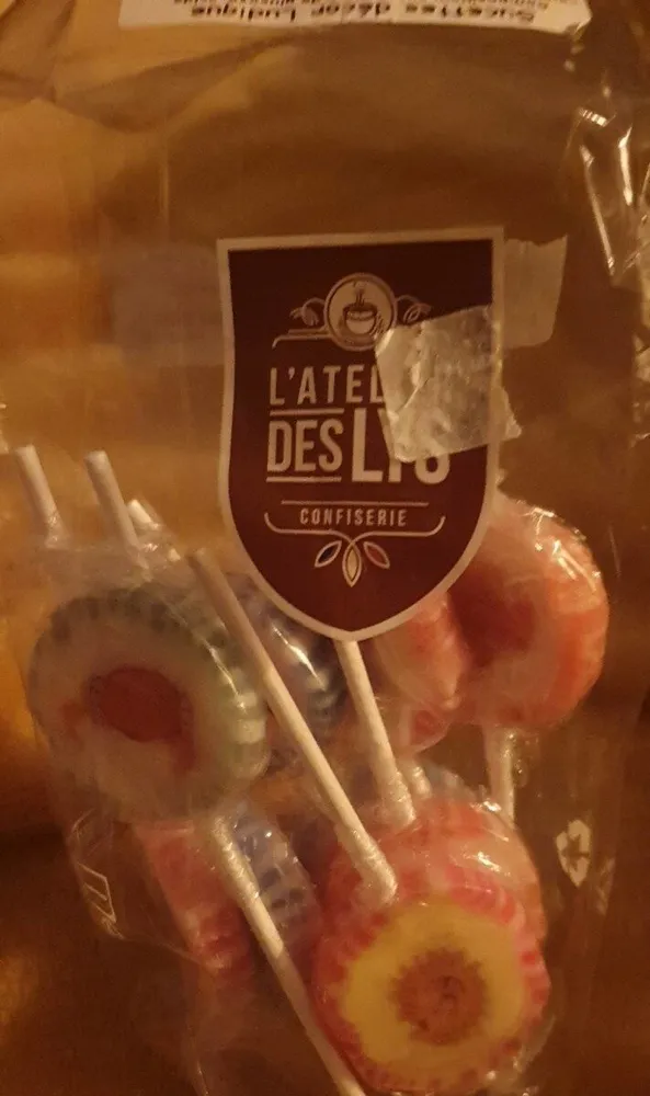 Sucette décor ludique