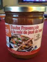 Daube Provençale à la noix de joue de boeuf