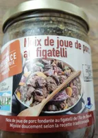 Noix de joue de porc au figatelli