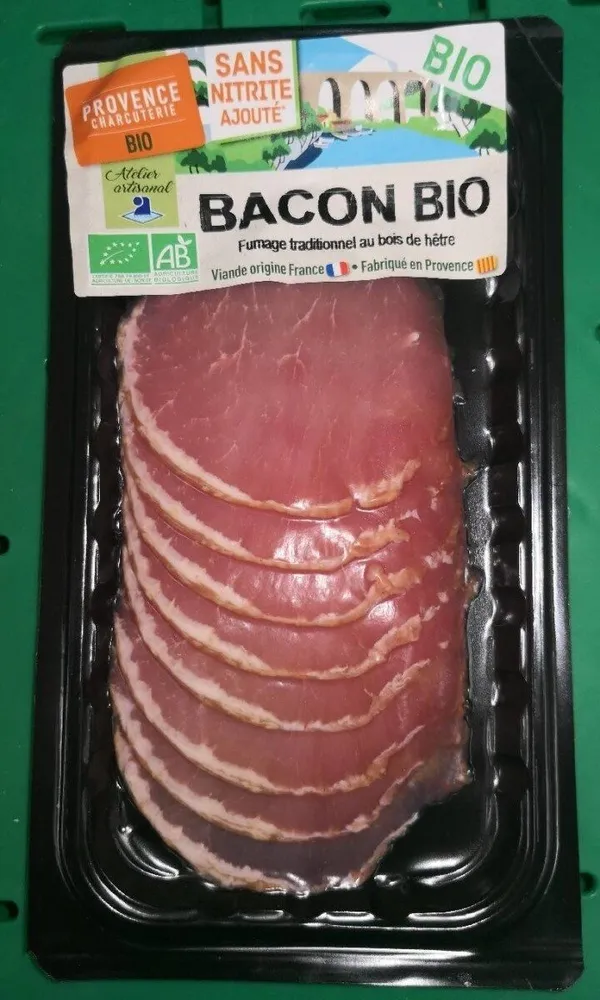 Bacon bio fumage traditionnel