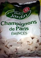 Champignons émincés surgelés