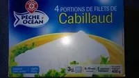 4 portions de filet de Cabillaud