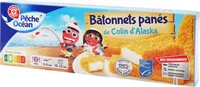 Bâtonnets panés de colin d'Alaska filet x 15