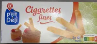 Biscuits cigarettes P'tit Deli Fines