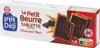 Petits beurre chocolat noir
