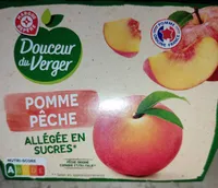 Compotes pomme pêche