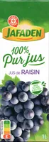 100% pur jus de raisin