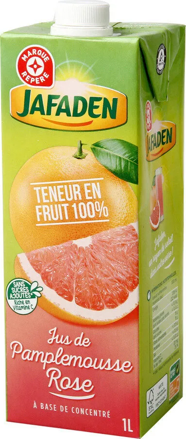 Jus pamplemousse rose ABC