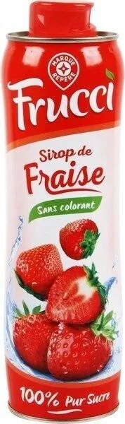 Sirop de fraise