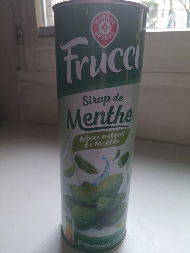 Sirop de menthe pur sucre