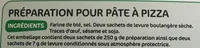 Farine pâte pizza Tablier blanc
