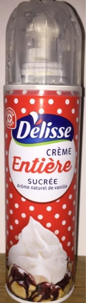 Crème sucrée