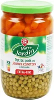 Petits pois carottes extra fins bocal