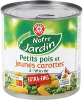 Petits pois et carottes extra fins