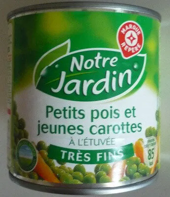 Petits pois carottes très fins 1/2