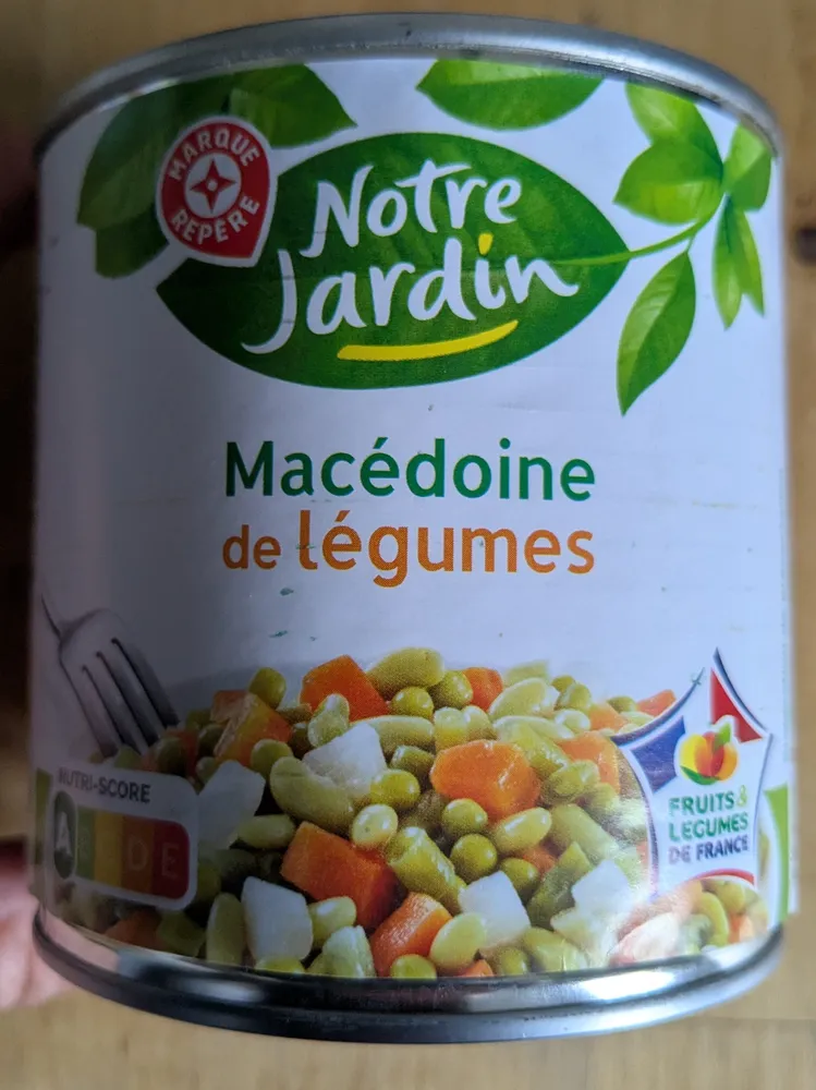 Macédoine de légumes
