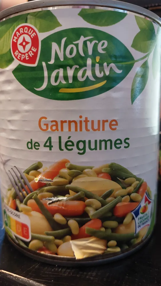 Jardinière aux 4 légumes