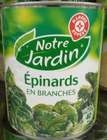 Epinards en branches