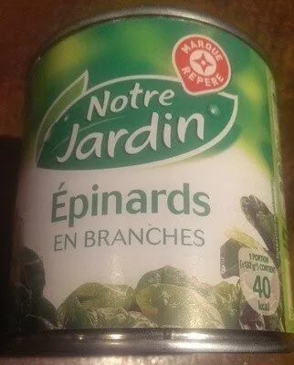 Épinards en branches