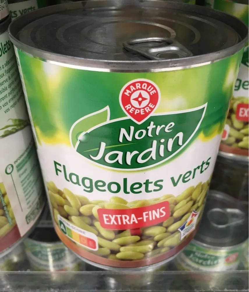 Flageolets verts extra fins 4/4