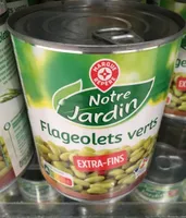 Flageolets verts extra fins 4/4