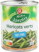 Haricots verts très fins
