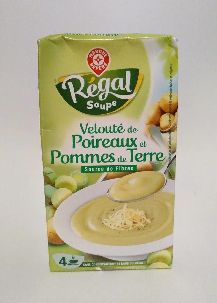 Velouté de poireaux et pommes de terre