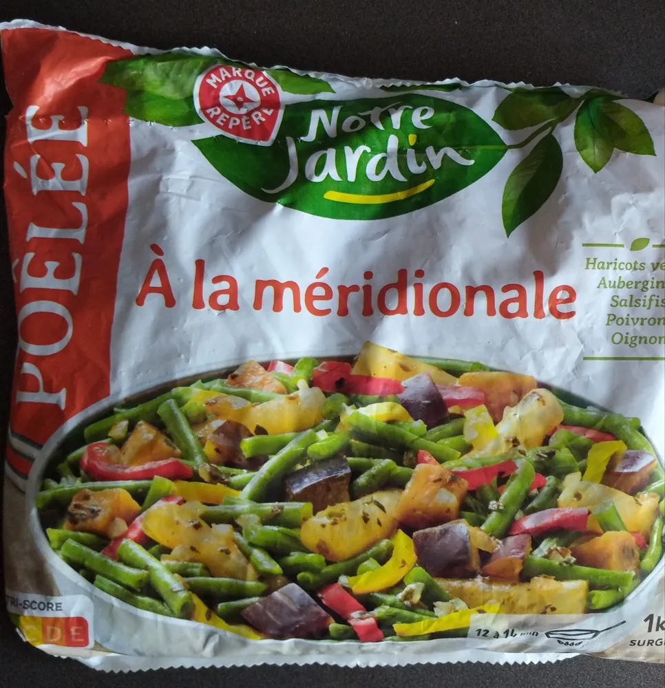 Poêlée Méridionale, 1 Kilo, Marque Notre Jardin