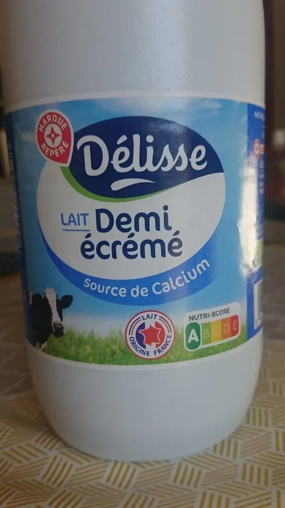 Lait demi-écrémé